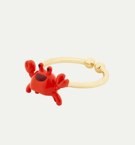 Red crab adjustable ring