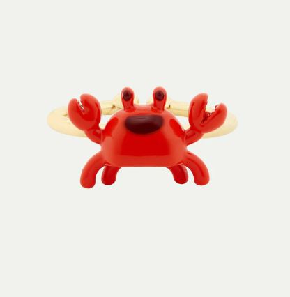 Red crab adjustable ring