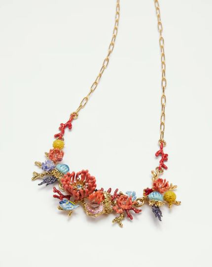 Seabed statement necklace