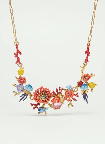 Seabed statement necklace