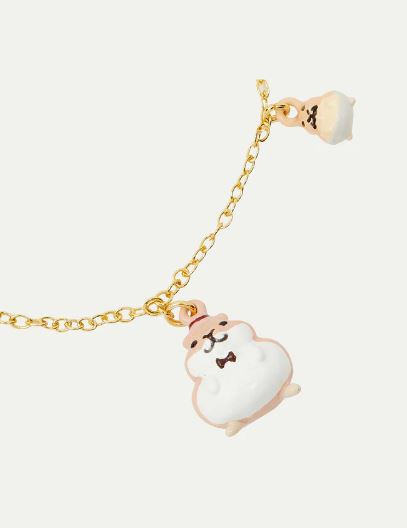 Hamster family charm bracelet